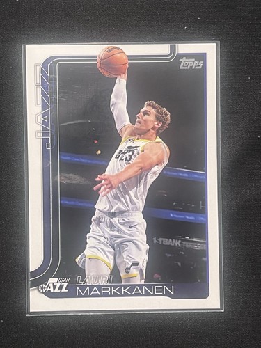 Lauri Markkanen #129 2025 Topps card