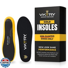 VKTRY Gold for Non-Cleated Shoes - Carbon Fiber Performance Insoles - Customi