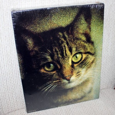 sealed vintage 1987 MISTY Tabby Cat Springbok 500 pc puzzle Kitty Kitten PZL4464
