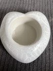 Handmade Heart Shaped Cement Tea Candle Holder — photo 3