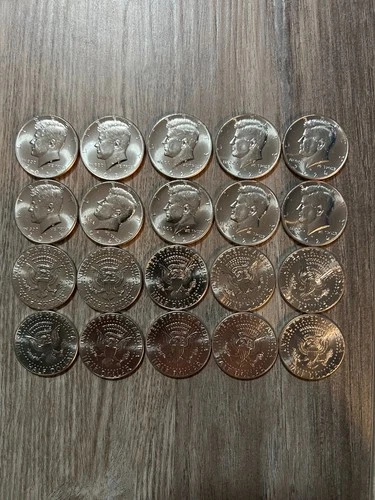 2024 D KENNEDY HALF DOLLARS, UNCIRCULATED, BU condition