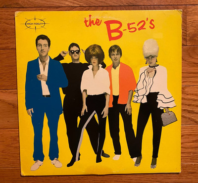 The B-52's - Self Titled LP Warner Bros. BSK 3355 1979 Pressing