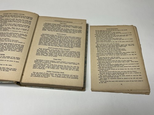 1924 Twentieth Century Cook Book Candy Making Cincinnati Time Star Cookbook Vtg. - Picture 11 of 13