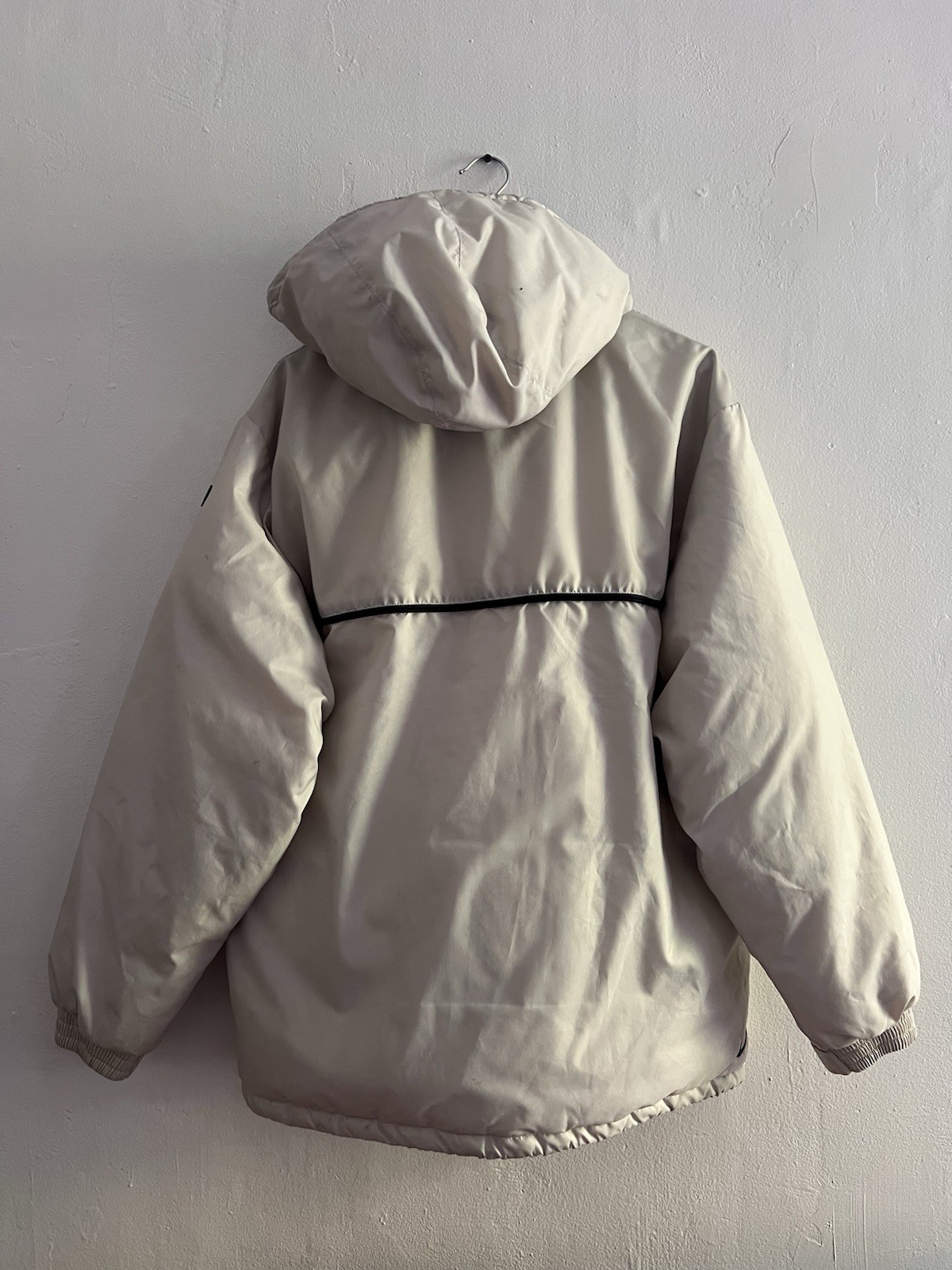 Vintage Nike Jacket Beige Tan 90s Y2K RARE Gorp Puffer Coat image 5