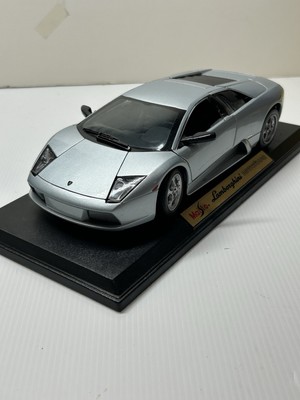  Maisto Special Edition Lamborghini Murcielago SILVER Diecast Model 1:18 Scale 