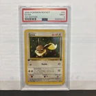 2000 POKEMON ROCKET 1ST EDITION #55 EEVEE PSA 9