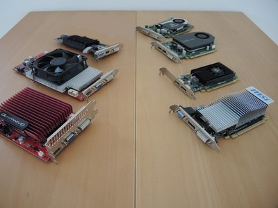PCI Grafikkarten Konvolut NVIDIA QUADRO PNY MSI AMD HD4350 GAINWARD etc. TOP