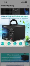Ozone Generator 60000Mg/H Ozone Machine Ionizer-High Capacity Ozone Odor Remover