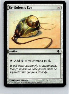 Magic the Gathering Ur-Golem's Eye Darksteel MTG Free Shipping!