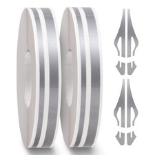 Spurtar Car Pinstripe Tape, Pinstriping Automotive Vinyl Thin Fine gray