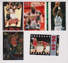 FIVE CARD MICHAEL JORDAN LOT - CHICAGO BULLS