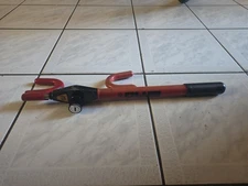 WINNER INTERNATIONAL The Club Steering Wheel Lock, Red NO KEY