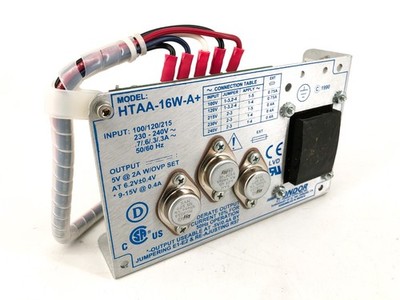 New Condor HTAA-16W-A+ Linear DC Power Supply +5VDC at 2A w/ OVP Set - No Box