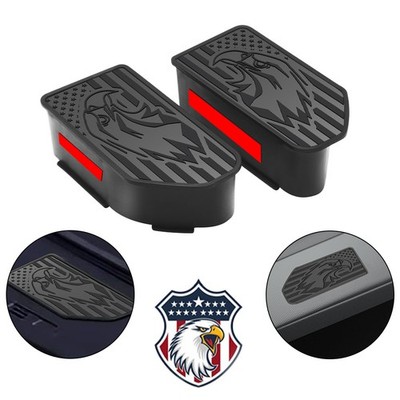 2 For 2020-25 Silverado 2500HD 3500HD Stake Pocket Covers Caps Rail Hole Plugs