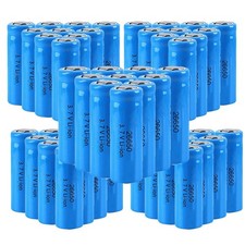 Lot 26650 Battery Li-ion 3.7V Rechargeable Batteries for Flashlight Torch Toys