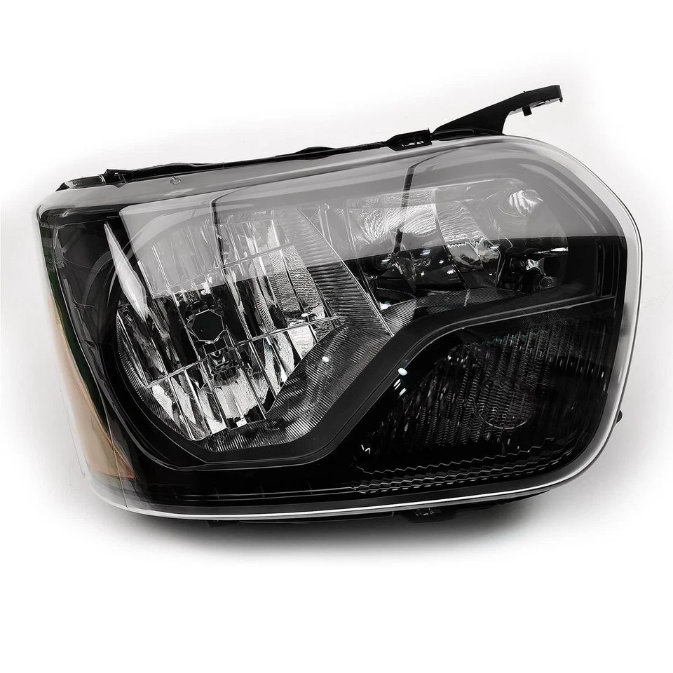Left&Right Side Halogen Headlight For 2015-2024 Ford Transit 150 250 Black Clear - Image 3 of 4