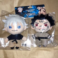 Jujutsu Kaisen Plush Keychain Satoru Gojo & Sukuna Ryomen Jump Festa 2024 Used