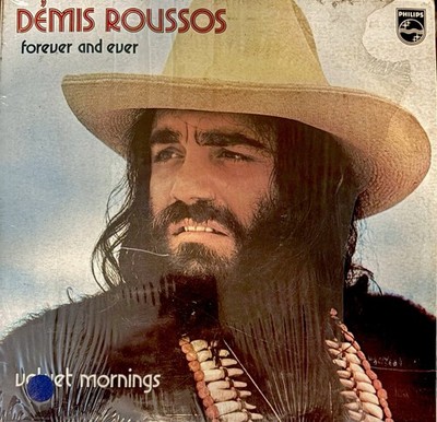 Demis Roussos Forever and Ever LP Vinyl Philips 1973 12'' 33 RPM Stereo 63 25 021
