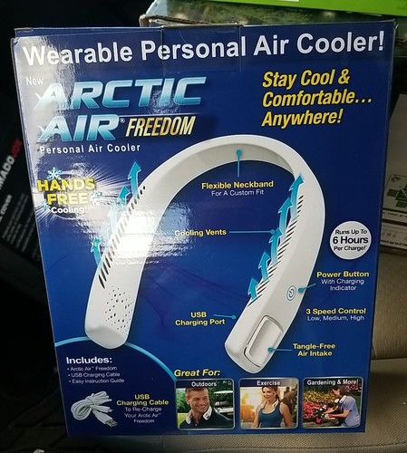 ️Personal Air Cooler 3 Speed Artic Air LightWeight Cordless Arctic Air Freedom