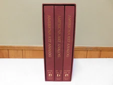 American Art Analog Volumes I, II, III 1700-1930 Book Set