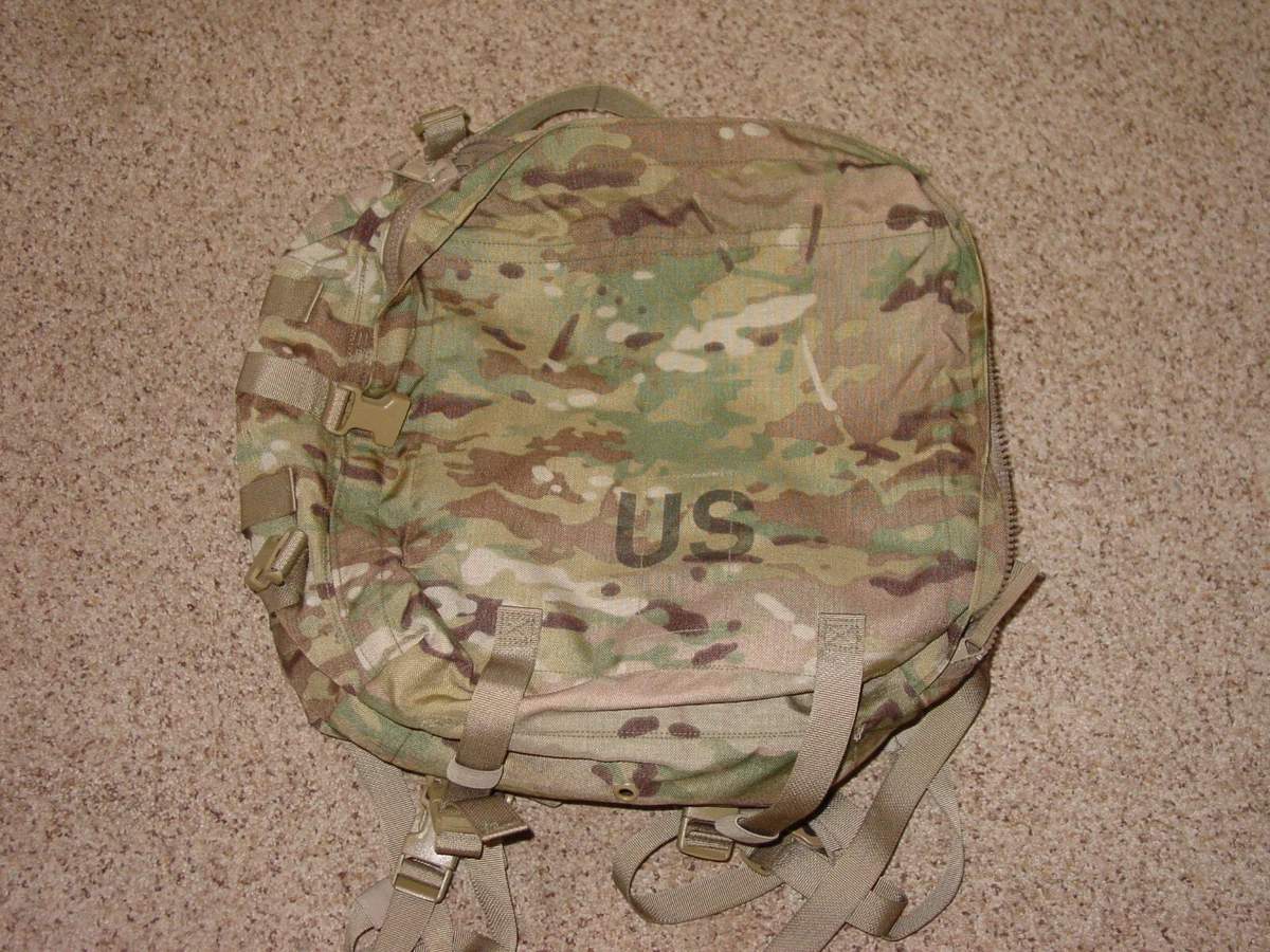 US ARMY OCP MOLLE II MEDIC AID BAG MEDICAL BACKPACK CORPSMAN EMT KIT MULTICAM