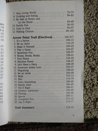 Cub Scout Book Wolf, Big Bear, Webelos from 1980s PB G+ 210313 - Bild 12 von 12