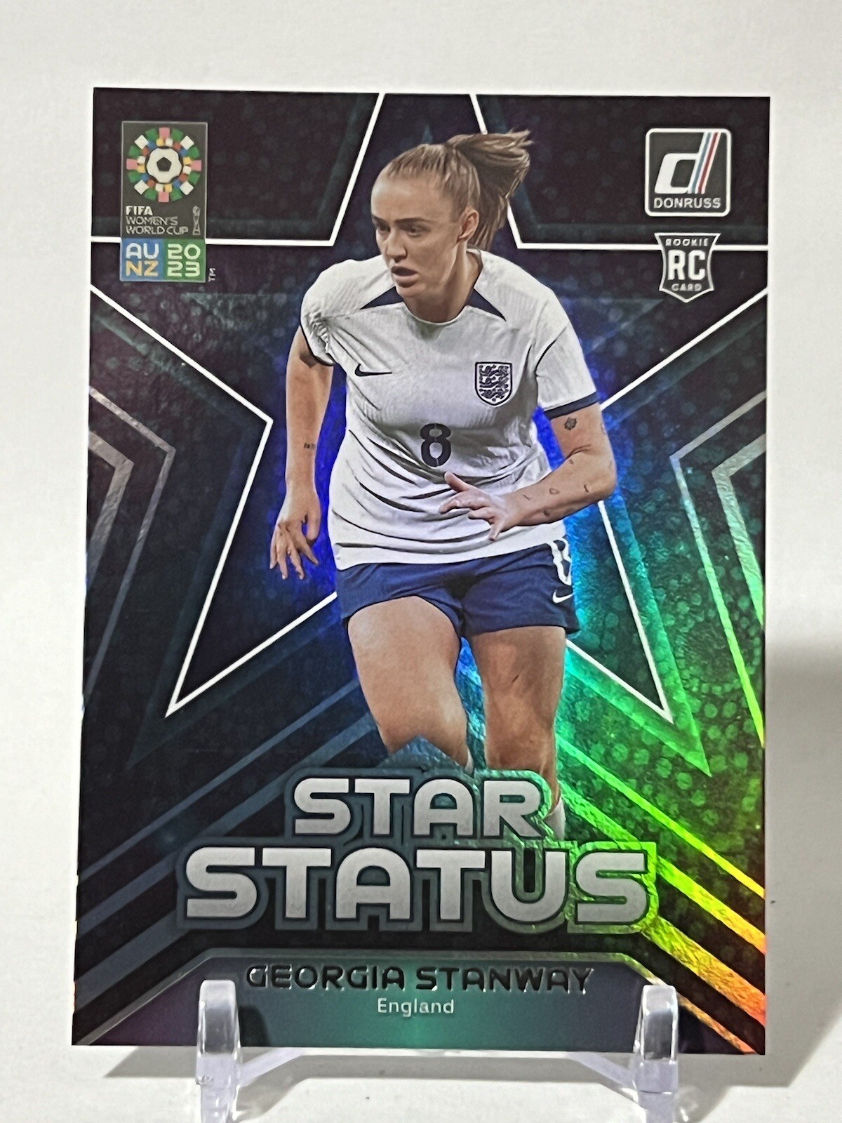 Georgia Stanway 2023 Donruss FIFA Women's World Cup STAR STATUS RC #6 ENGLAND
