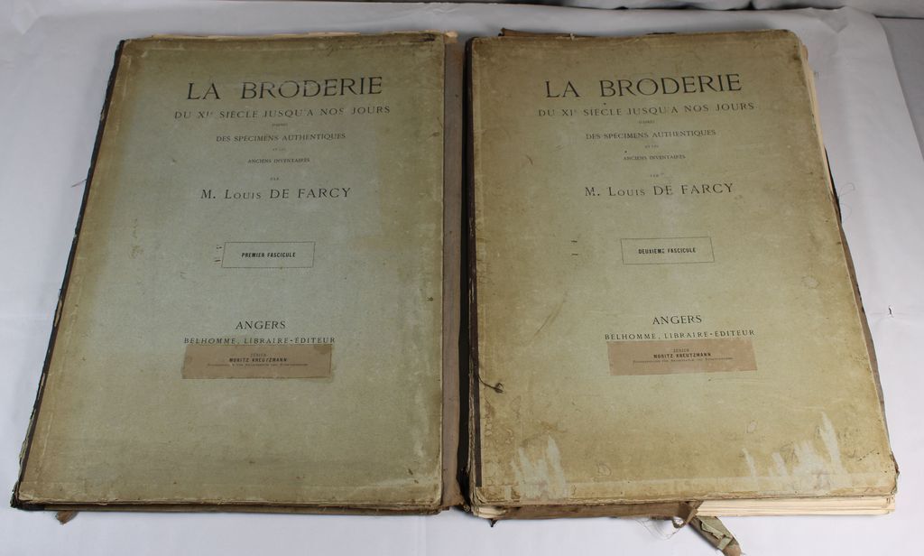 A19/ Stickereien 11.Jhdt. bis h. / La Broderie Du XIe Siécle - 145 Bildtafeln /H