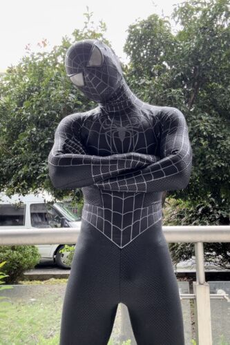 Costume Toby Spiderman Originale Venom Tuta Linea Rivestimento 3D Alta Qualità - Foto 4 di 17