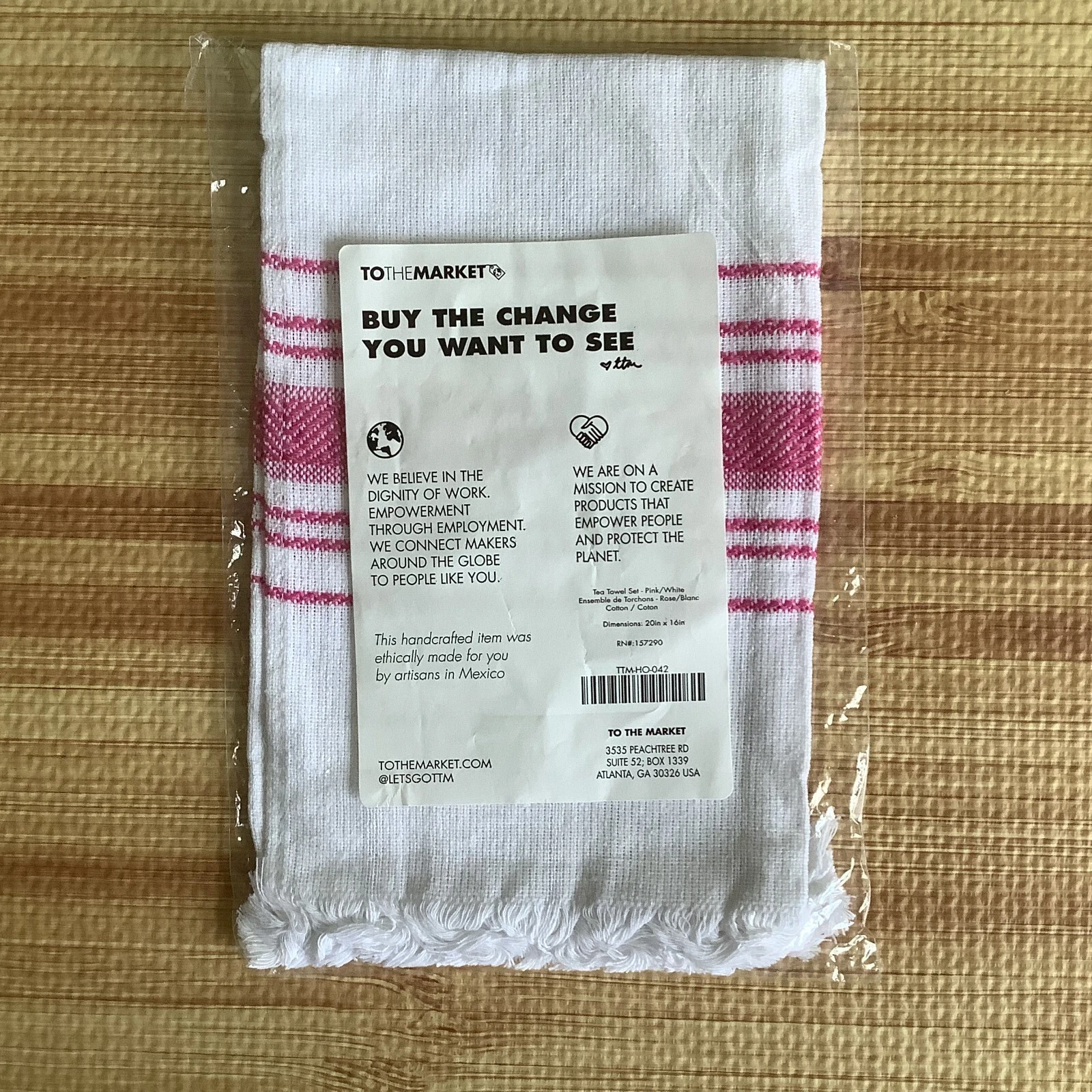 To The Market Tea Towel