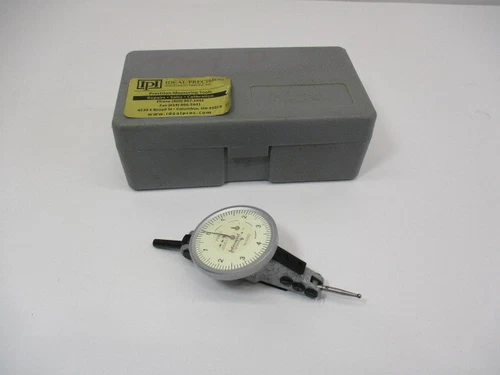 INTERAPID Dial Indicator # 312B - 3 x .0001" Grads .078" Probe OEM Case 312 EC