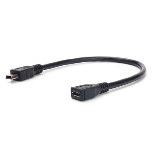 USB 2.0 Mini B 5-Pin to Micro USB Extension Cable | Male to Female | 0.3m - Picture 4 of 4