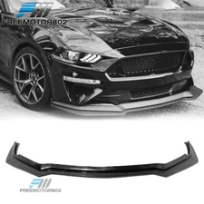 Fits 18-21 Ford Mustang GT Perf. Style Front Bumper Lip Spoiler Splitter Kit PU