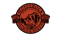 4" lewis county search & rescue mossyrock bumper sticker decal usa made