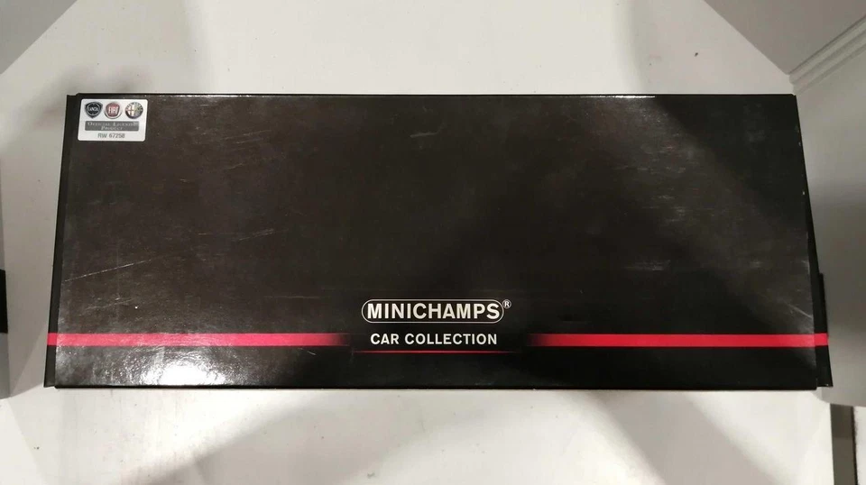  Minichamps Minicar 1/18 Fiat 500 BLUE Used - Image 3 of 4