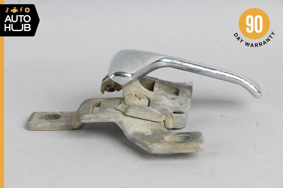 Manija de puerta interior delantera derecha OEM 81-91 MERCEDES W126 500SEC 500SEL Foto 4 de 4