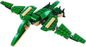 LEGO CREATOR: Mighty Dinosaurs - Green 31058 100% Complete with 3 manuals