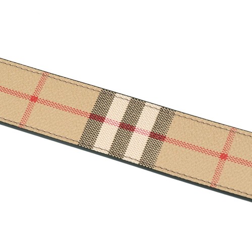 Burberry Belt Men MB LOUIS35 RVS DFC Lewis 35MM Reversible 806985 Archive Beige - Picture 9 of 11
