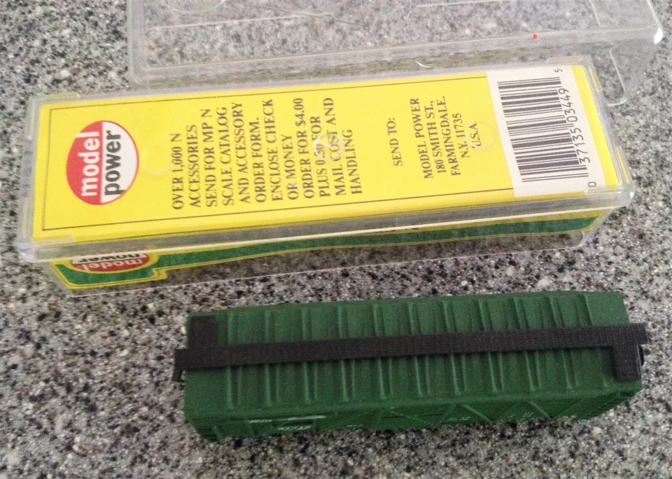 model power Rio Grande No. 3449 Cattle N Scale Freight Car 37713 Model Train - Image 3 of 3