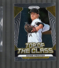 2020 Panini Prizm Top of the Class Silver Prizm #18 Quinn Priester  Pirates 