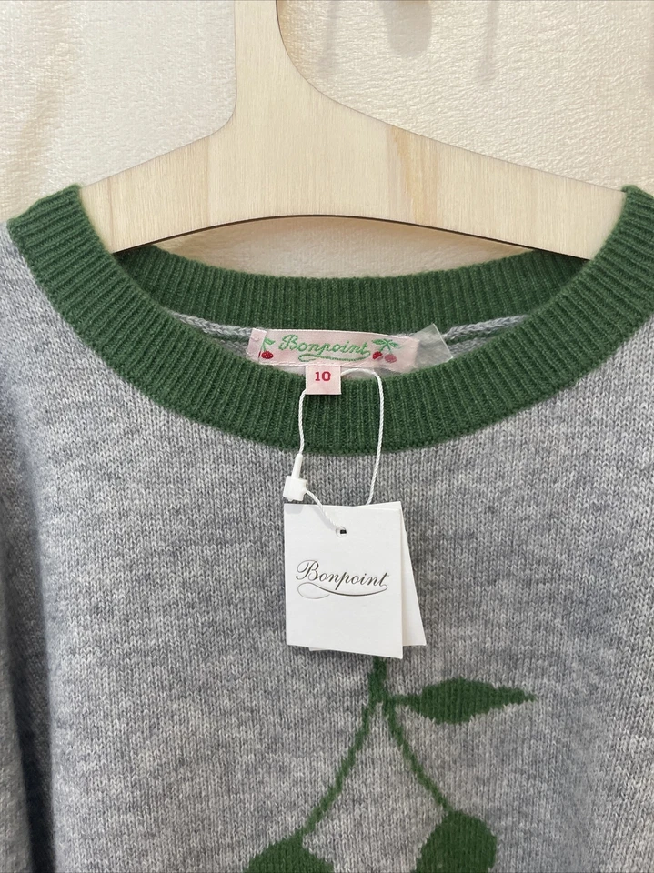 Suéter Bonpoint Niñas, 10 Años, 100% Cachemira Foto 3 de 4