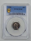 1956-P Roosevelt Dime — photo from another recent sale