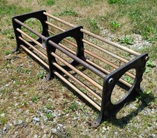 Antique Evans Wall Mount Hat and Coat Rack Vanishing Door Washington IN 1900s