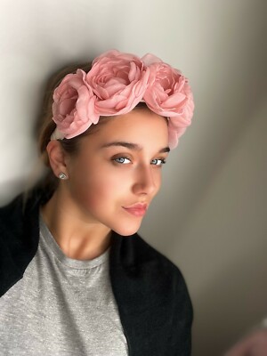 Haarreifen Hand Made Blumen schmuck Hair Haarschmuck wunderschöne Schmuckstücke 