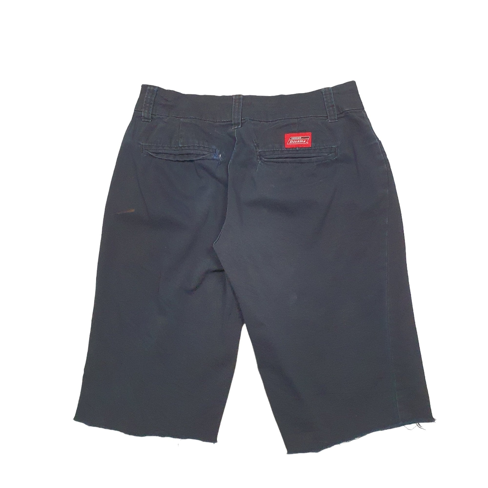 DICKIES Black Chino Cotton Shorts Womens image 3