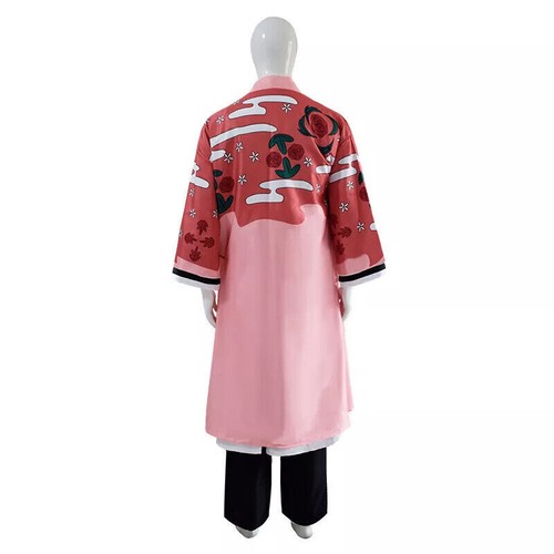 Bleach Thousand Year Blood War Arc Kyoraku Shunsui Cosplay Halloween Costumes - Picture 4 of 7
