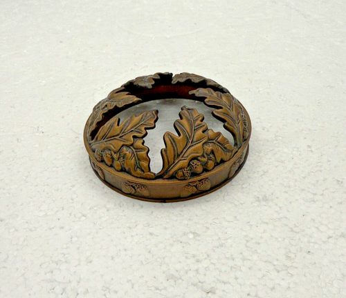 Yankee Candle Oak Leaf Leaves Acorns Illuma Lid Topper Fall Autumn FAST SHIP! - Picture 2 of 5