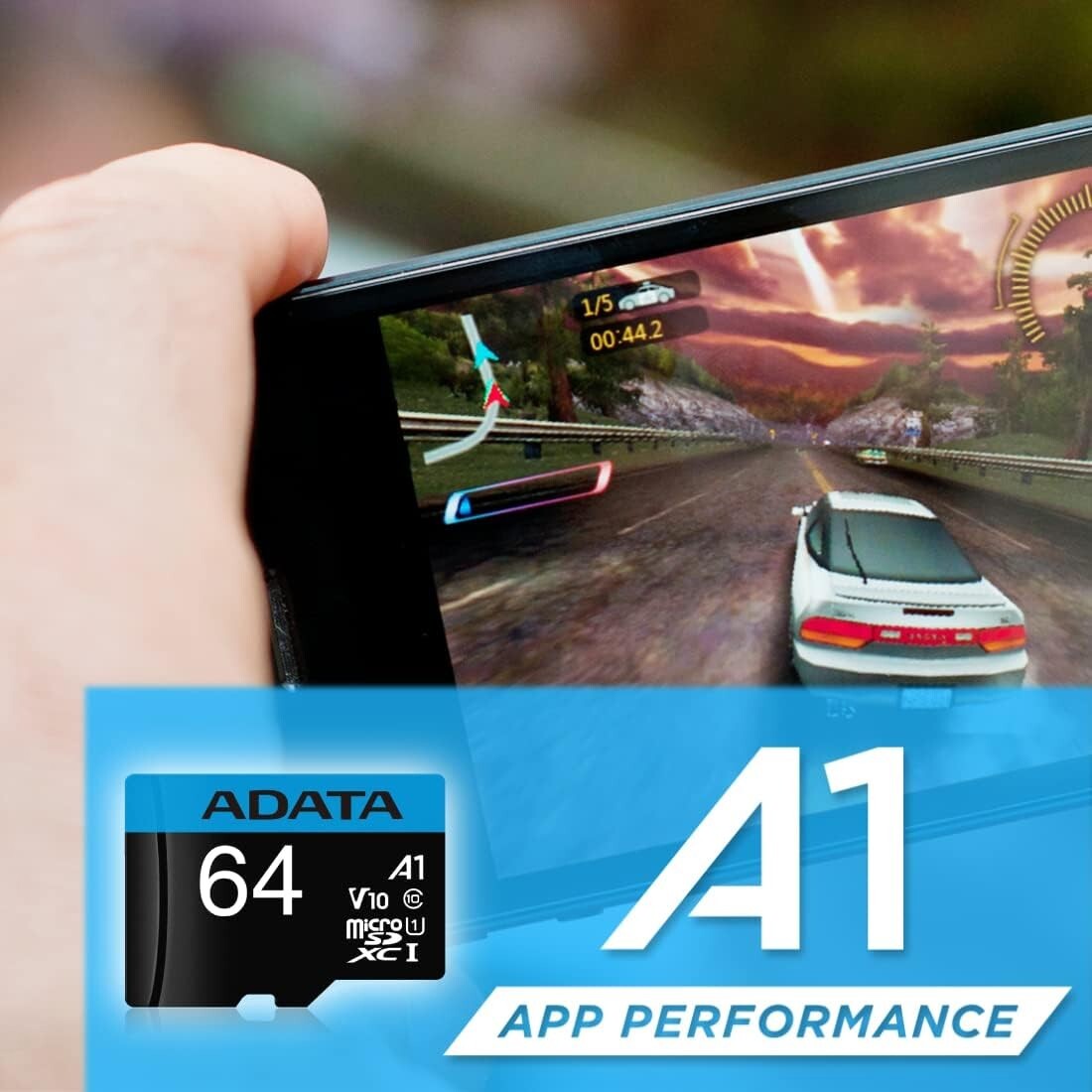 LEXAR - 64GB LEXAR MICROSDXC SILVER PLUS A2 V30 - Foto 8