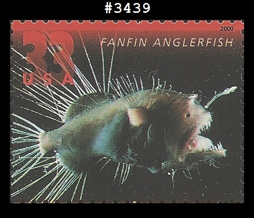 USA5 #3439 MNH Fanfin Anglerfish Deep Sea Creatures | eBay