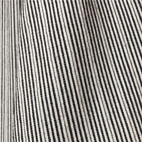 Lucky Brand Striped Gauze Blouse Womens Size XXL Black White Draped Viscose Cott - Picture 10 of 10